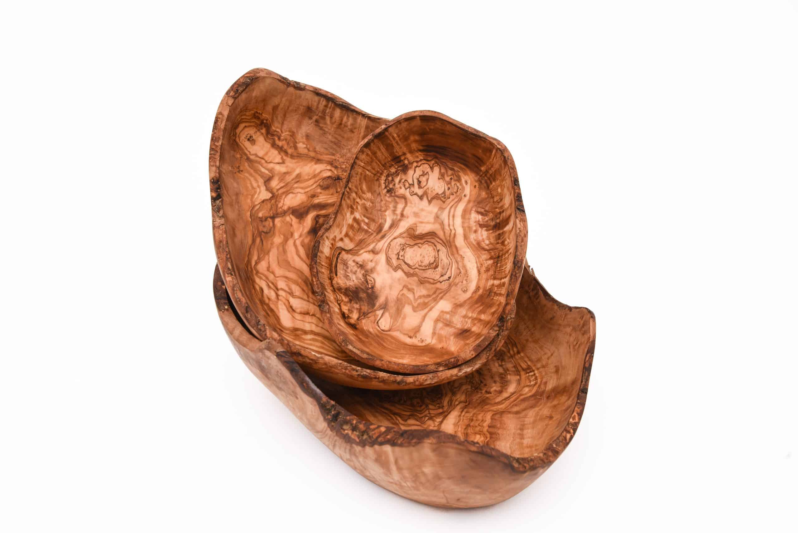 Olive Wood Bowl-Natural Serving Bowl