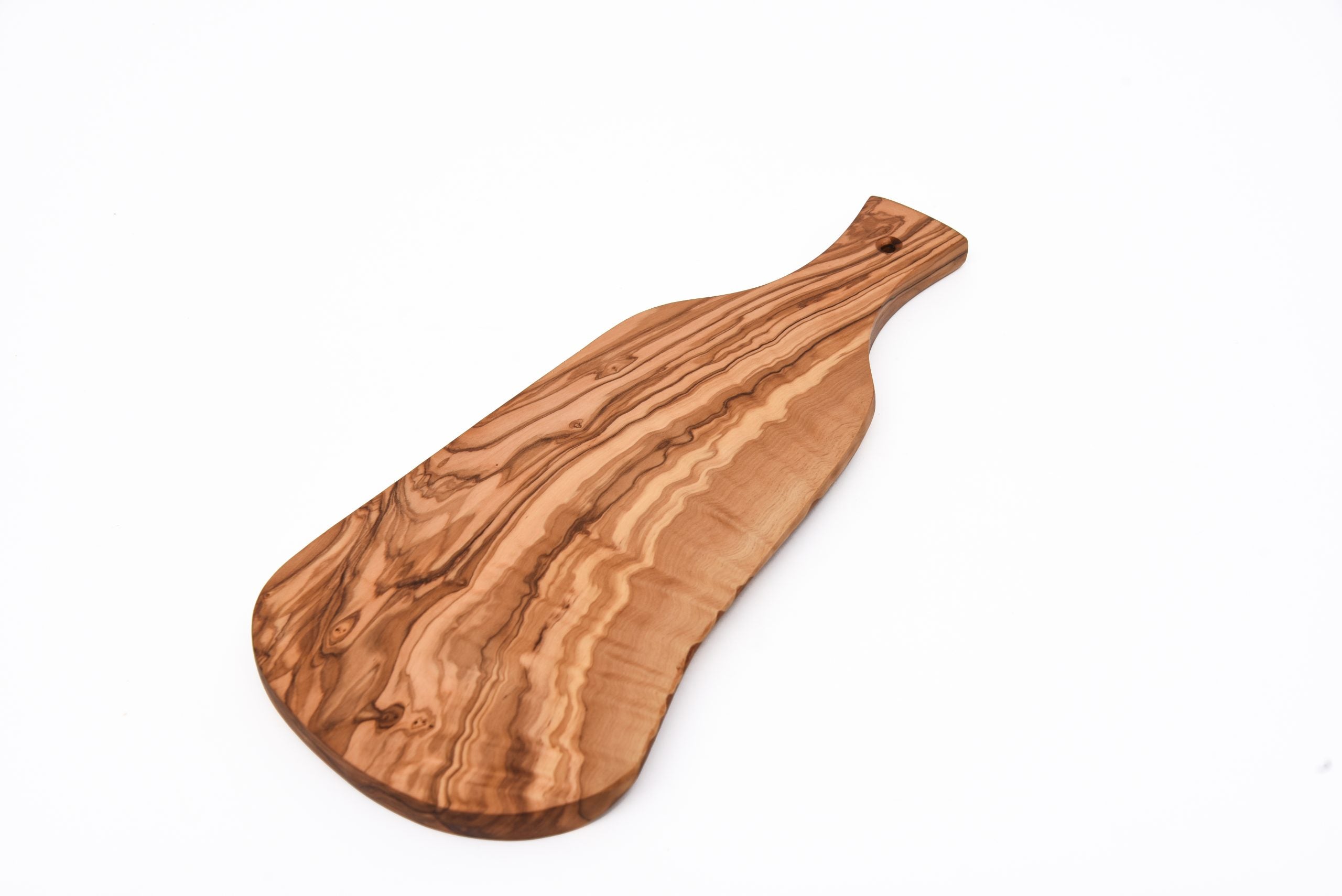 Olive Wood Charcuterie Board with Handle