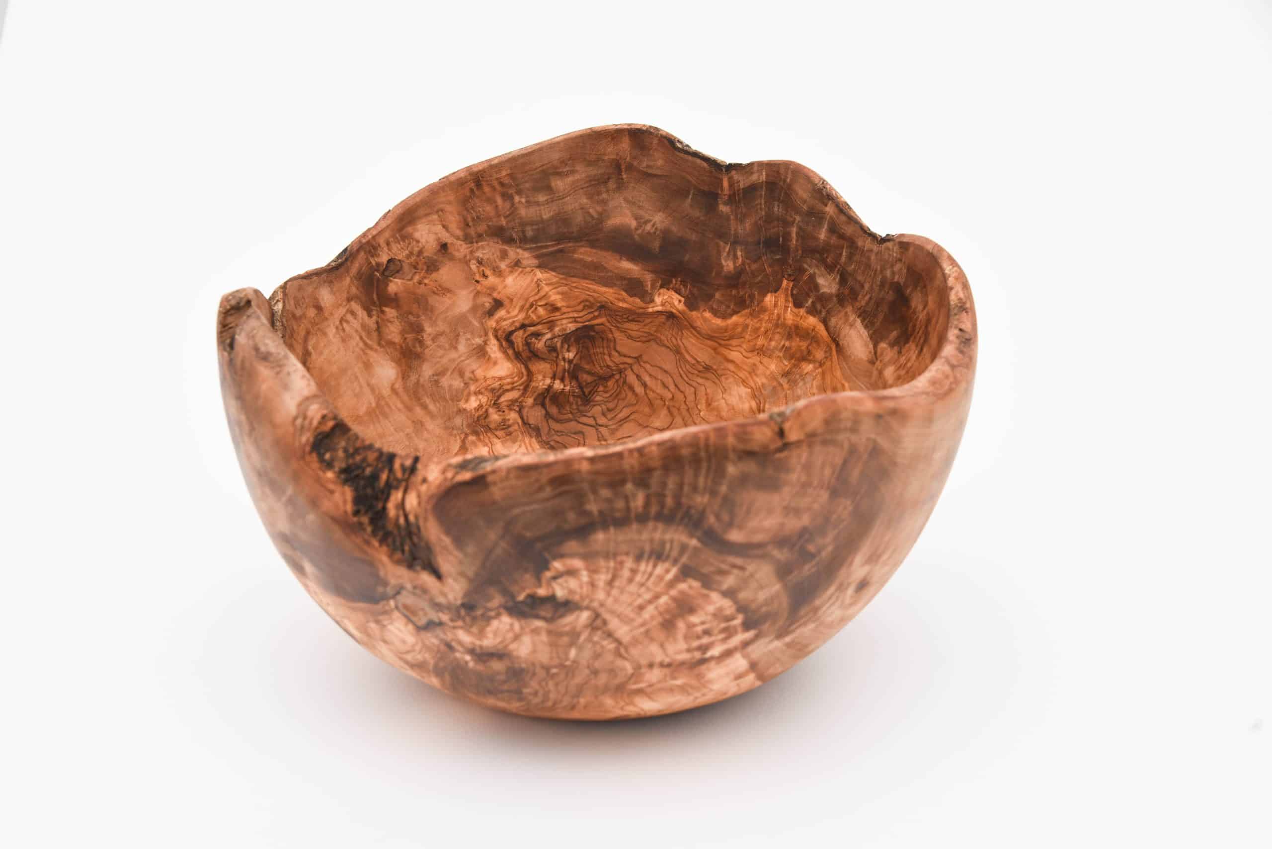 Olive Wood Bowl – Natural Salad Bowl