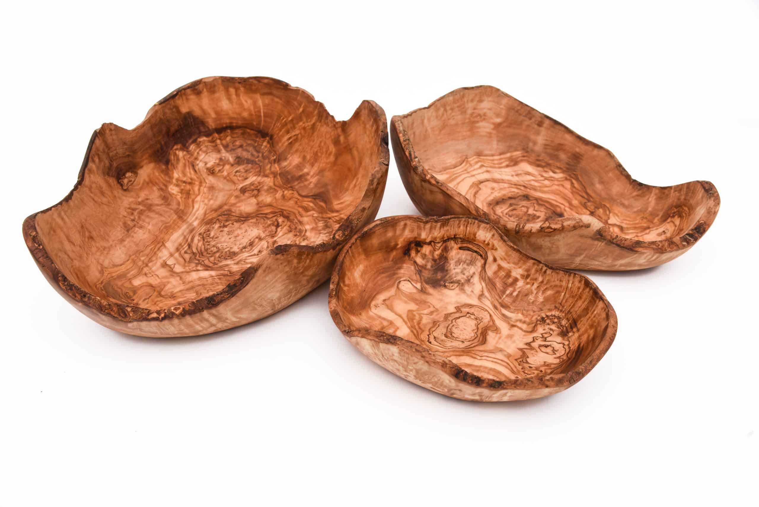 Olive Wood Bowl-Natural Serving Bowl